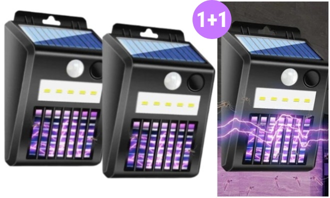 1+1 Napelemes rovarcsapda LED lámpa