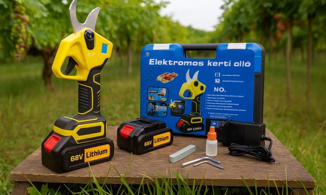 Hayami akkus metszőolló 2 X 68V