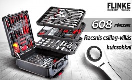 Flinke 608 r. racsnis szerszámszett