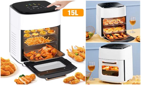 KIMIYO 15L légkeveréses sütő 2400W