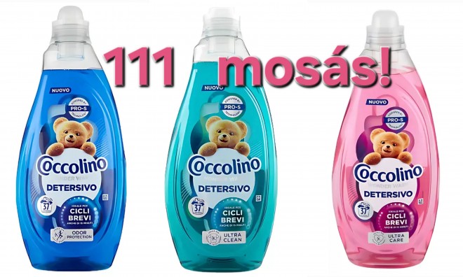 Coccolino mosógél 3x 1,75 l