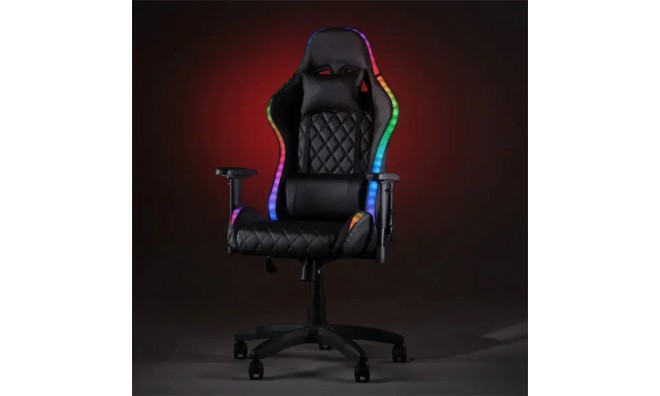 LUXUS Gamer forgószék párnákkal 2