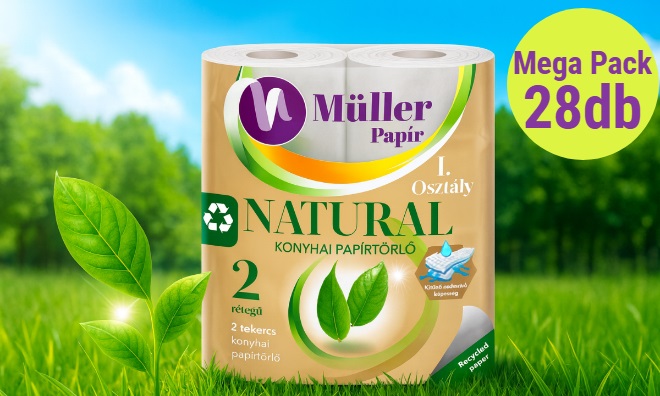 28db Müller konyhai papírtörlő