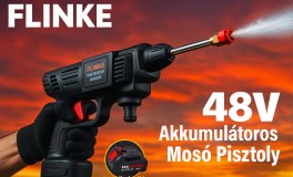 Flinke 2 akkus magasnyomású mosó 