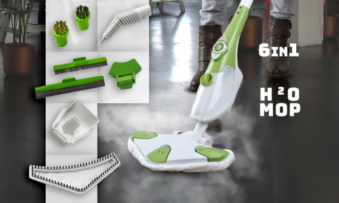 H2O Mop X6 6-in-1 gőztisztító