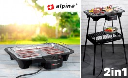 ALPINA 2in1 Elektromos BBQ