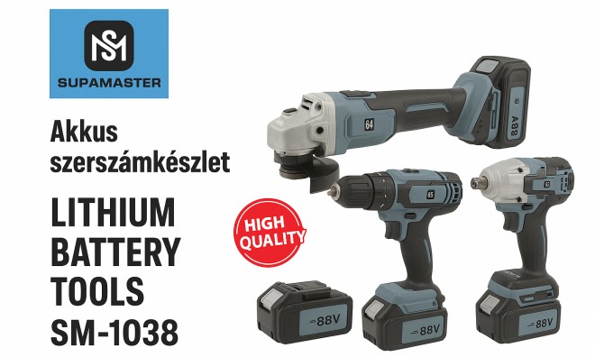 Supermaster 3 részes szerszám szett