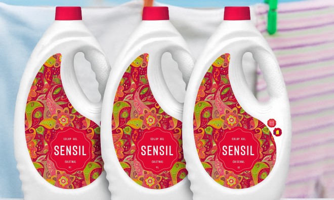 3 x 4L Sensil  mosógél