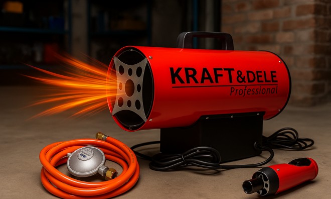 Kraft&Dele ipari PB gázhősugárzó