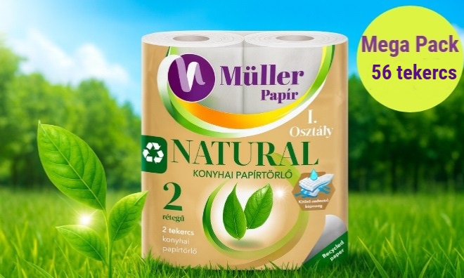56 db Müller konyhai papírtörlő
