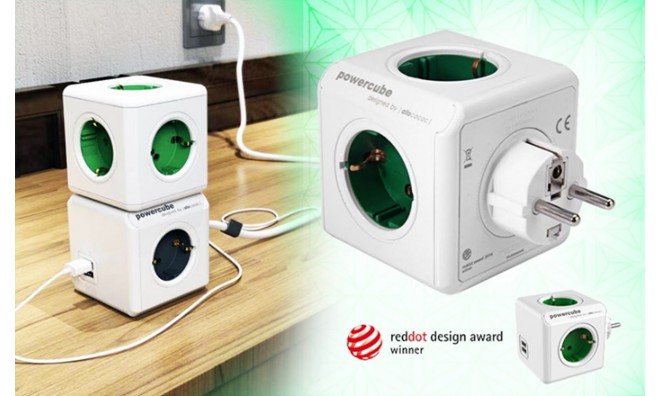 Power Cube elosztó USB-vel