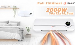 Alpina fali fűtőtest 1000/2000 W
