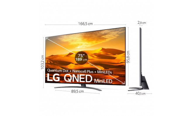 LG 75'' 4K QNED Smart TV 
