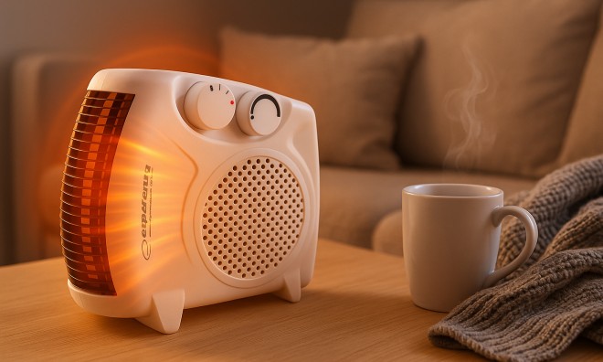 Ventilátoros hősugárzó 2000W