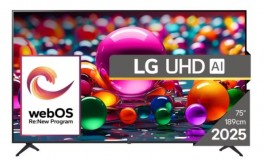 LG 75'' UHD AIn4K Smart TV