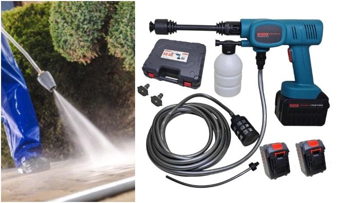 Boxer Akkus magasnyomású mosó 24V 