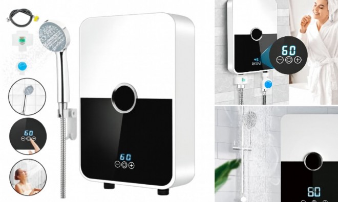 Fali átfolyós villanybojler 5500W