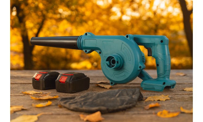 Akkumulátoros lombfújó 128 V 