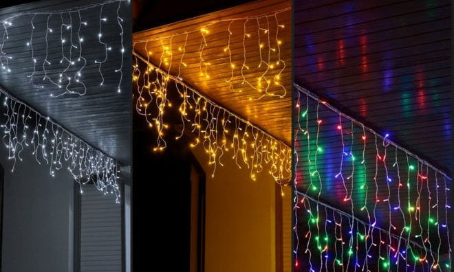 25 m prémium jégcsap fényfüzér