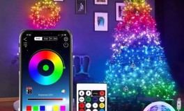 10 m Karácsonyfa LED fűzér