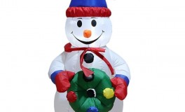 Felfújható hóember - 120 cm