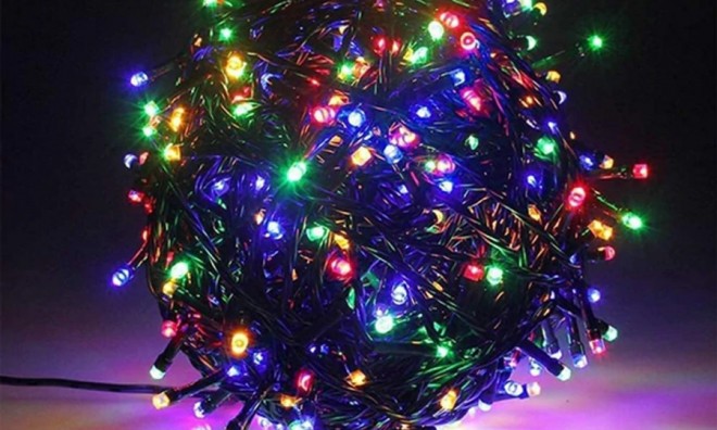 10,8m, 240 LED jégcsap fényfüzér 2