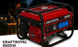 Erős 8500W benzines generátor