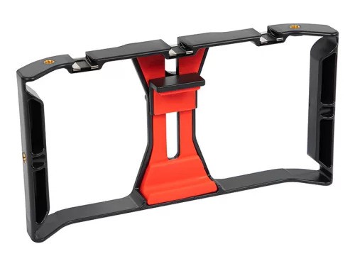 Kameratartó ketrec és stabilizátor