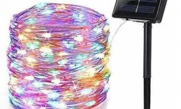 10 m karácsonyi drót fényfűzér