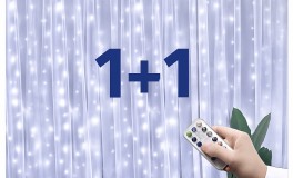 1+1 Beltéri Fényfüggöny, hidegfehér