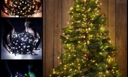 140 LED 10 m karácsonyi fényfüzér