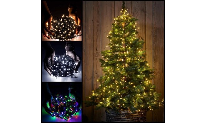 140 LED 10 m karácsonyi fényfüzér