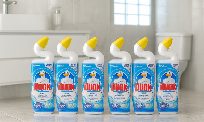 6 db Duck WC Tisztító Gél 750ml