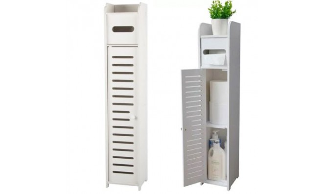 Keskeny fürdőszobaszekrény