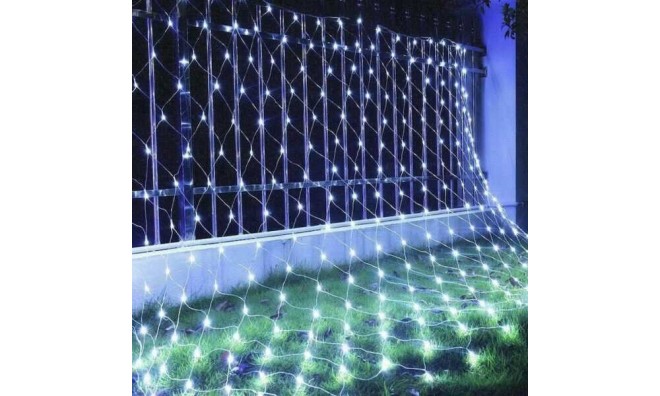 Karácsonyi konnektoros LED fényháló 4