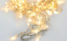 1+1 96 LED-es fényfüzér, átlátszó