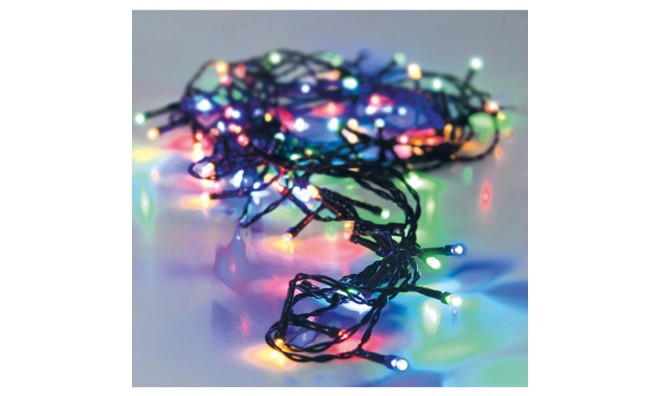 1+1 96 LED-es fényfüzér, színes