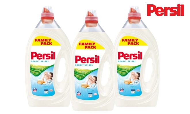 Persil Sensitive Mosógél 3x5L Pack