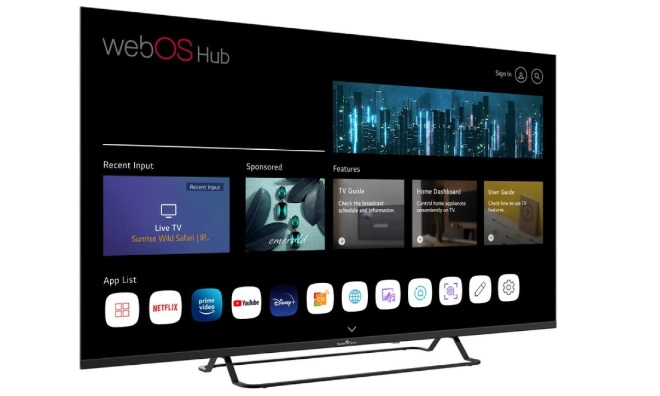 SmartTech 50'' LED WebOs Smart tv