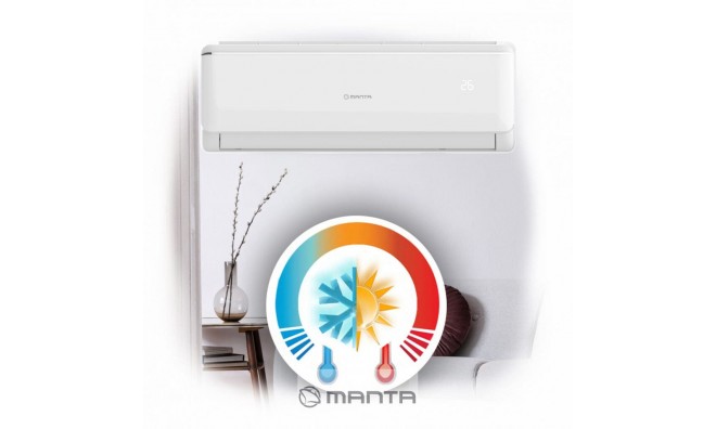 MANTA BAC012NN A++ hűtő/fűtő klíma 3