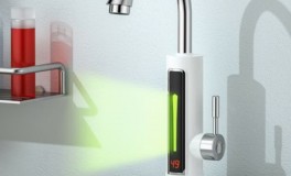 Átfolyós vízmelegítő csaptelep 