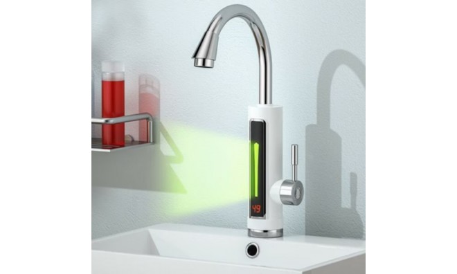 Átfolyós vízmelegítő csaptelep 