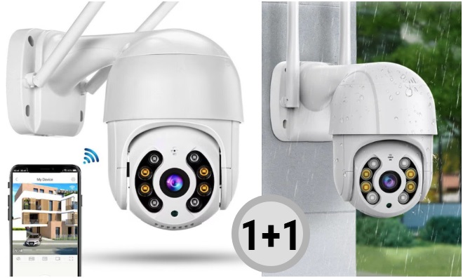1+1 Kültéri wifi okos kamera FHD
