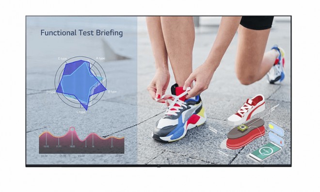 LG 86'' 4K UHD üzleti kijelző