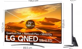 LG 75'' 4K QNED Smart TV 