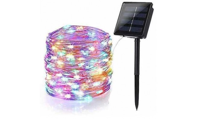 10 m karácsonyi drót fényfűzér