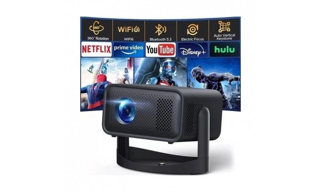 Hordozható 4K Android Projektor