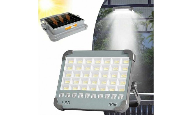 Hordozható napelemes munkalámpa