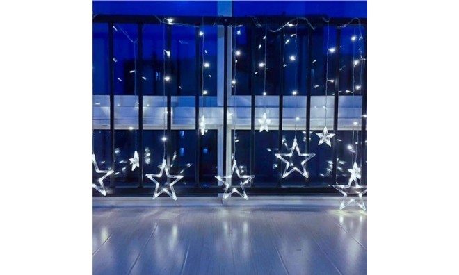 Csillag-jégcsap fényfüggöny