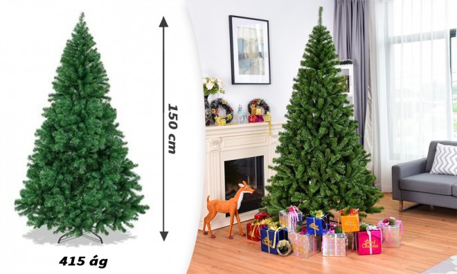 Nordmann 150 cm műfenyő